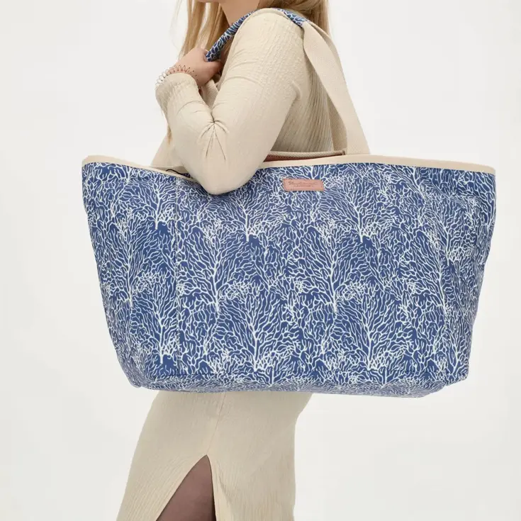 Richelle - Strandtas - Shopper - Ritssluiting