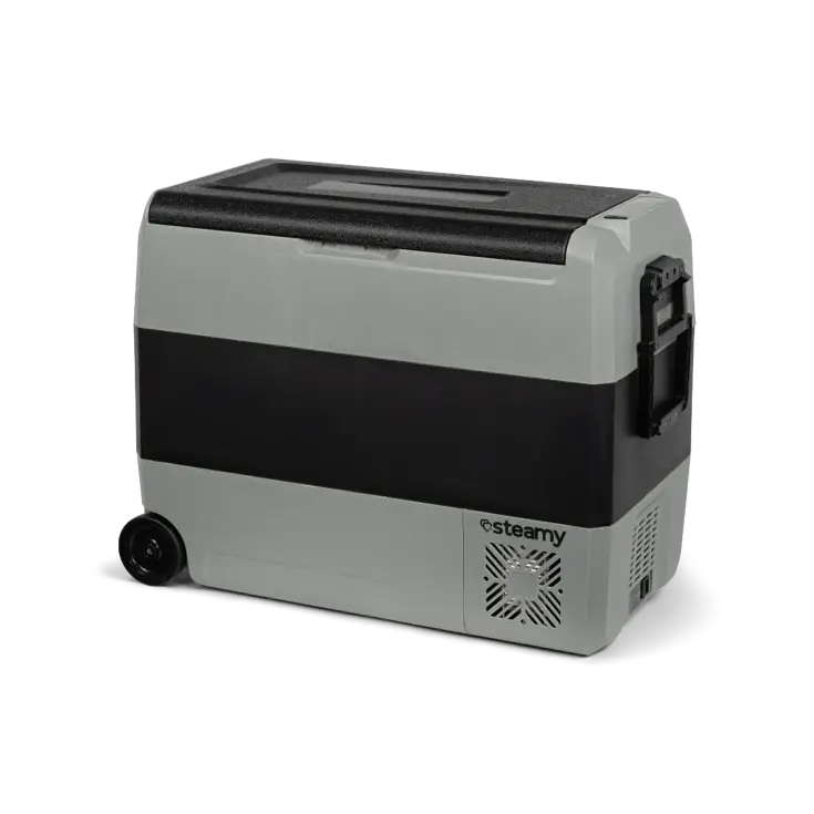 Steamy-E Elektrische Koelbox op wielen - 56L