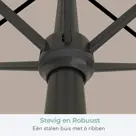 LifeGoods Parasol - 270x180cm