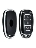 TPU Sleutelhoesje voor Hyundai zwart D3