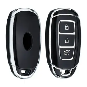 Dutch Shield Sleutelhoesje  Hyundai zwart D3