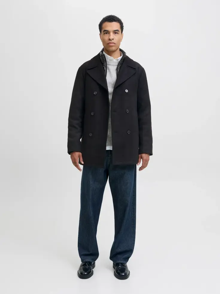 Heren Detroit Peacoat Jacket