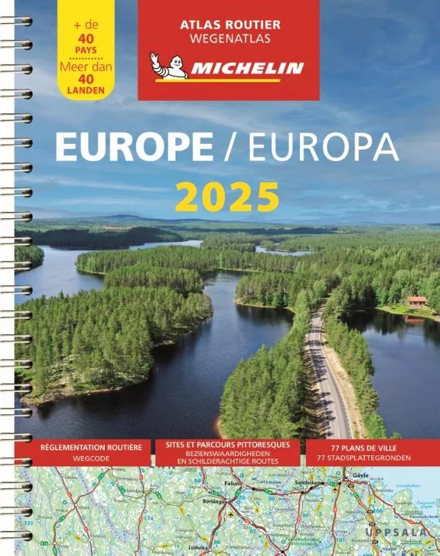 Michelin  wegenatlas Europa 2025 main product image