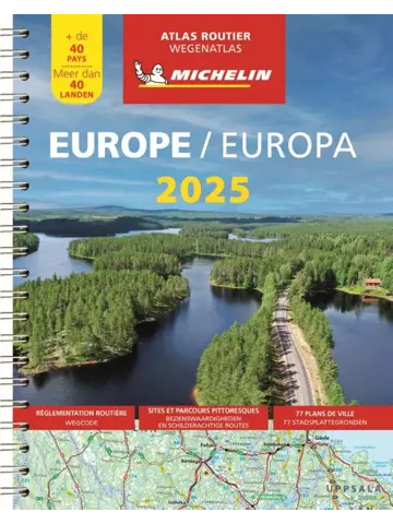 Michelin wegenatlas Europa 2025
