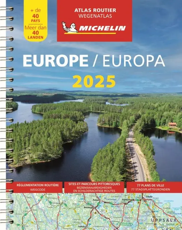 Michelin wegenatlas Europa 2025