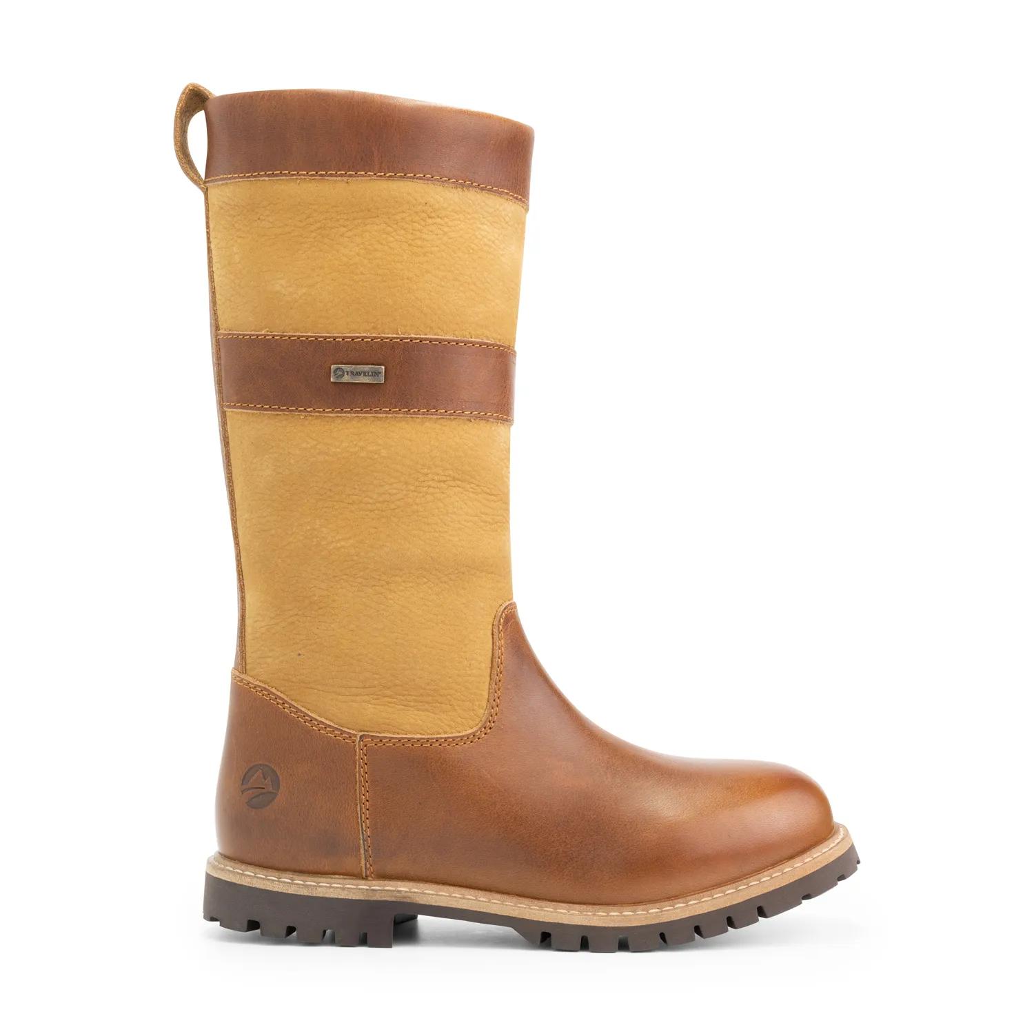 Travelin' Danmark dames  Pull-on boots  Cognac main product image