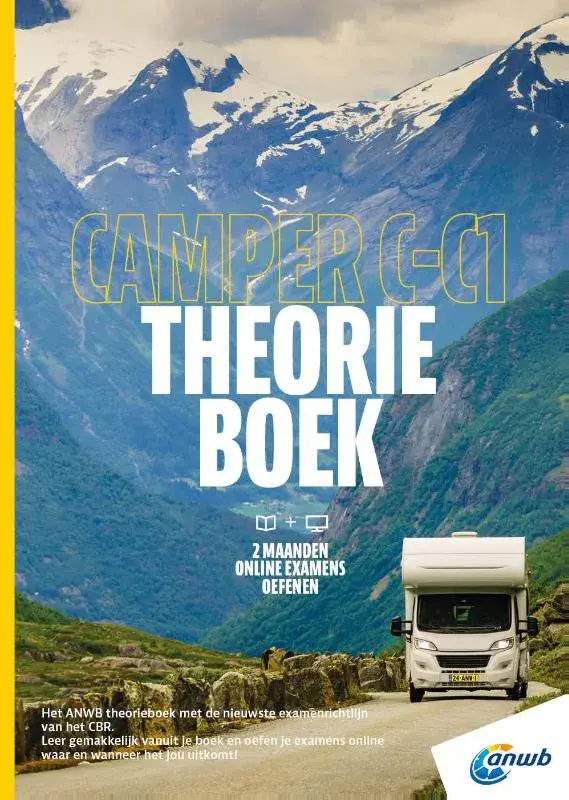 ANWB Camper Theorieboek C-C1 + Online examens oefenen