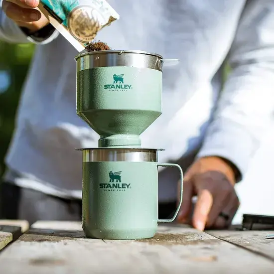 Stanley Hammertone Green - Koffiepot
