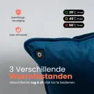 Qnuss Warmtekussen Fluweel 45x45