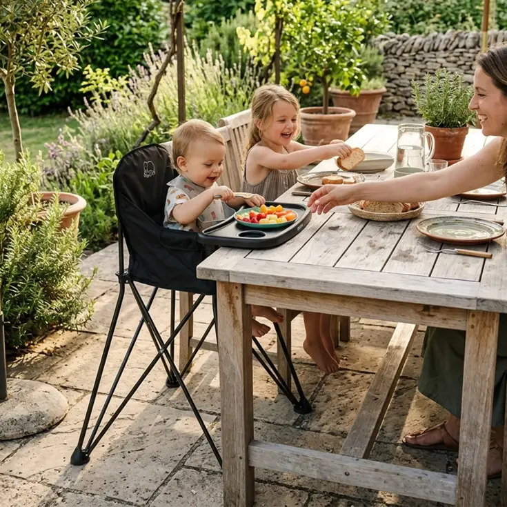 Pop up kinderstoel - Inklapbaar - Met draagtas