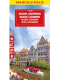 Wegenkaart België - Luxemburg