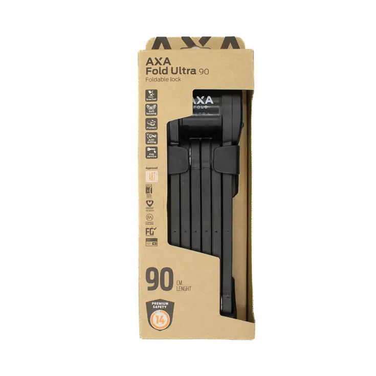 Vouwslot 90 cm met antirammel
