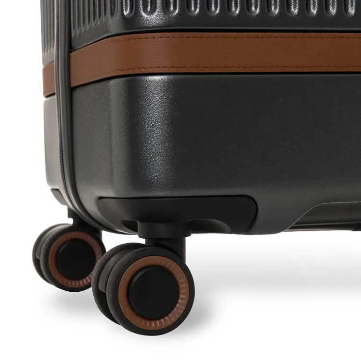 Zuna - Middelmaat koffer - Leren handvatten - 65cm