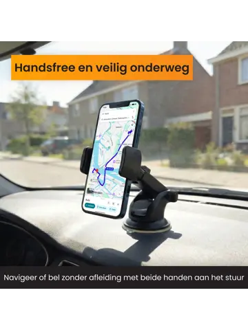 Telefoonhouder Auto voor Dashboard en Raam
