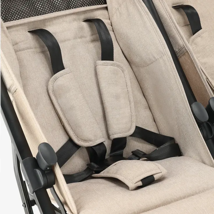 Luxe Rolo X2 Dubbele Buggy - Inklapbaar