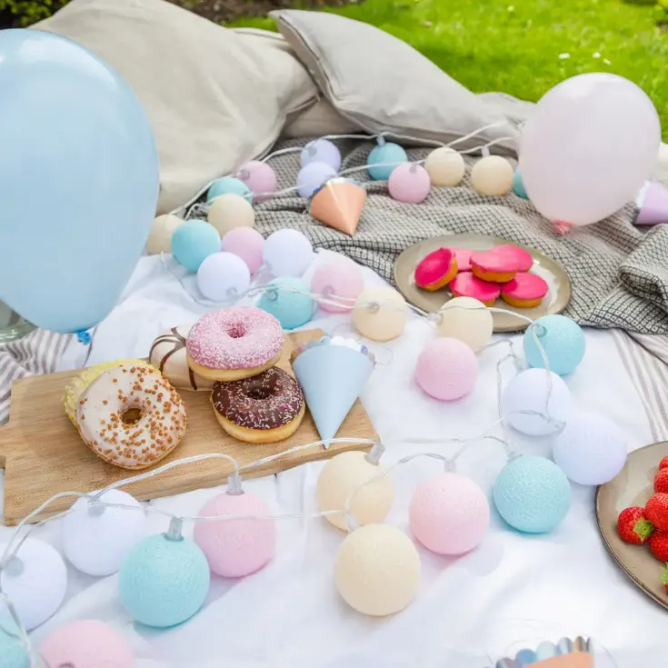 Outdoor Lichtslinger - Verlengset - Pastel