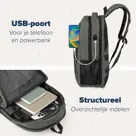 Rugtas – 36L – 17,3Inch – Grijsgroen