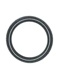 Buitenband Street 16" Zwart met Reflectie