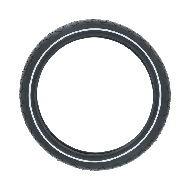 Buitenband Street 16" Zwart met Reflectie