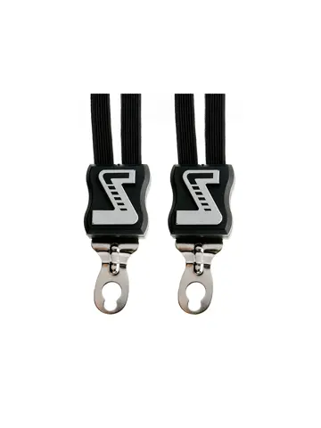 Snelbinder kort zwart voor 20'' kinderfietsen