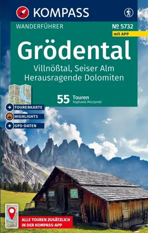 Wandelgids WF 5732 Grödental