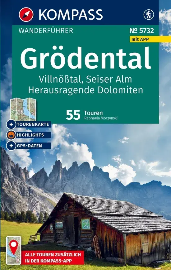 Wandelgids WF 5732 Grödental