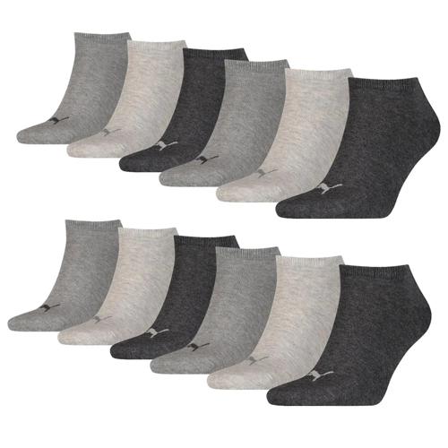 12 paar - Uniseks - Sneakersokken
