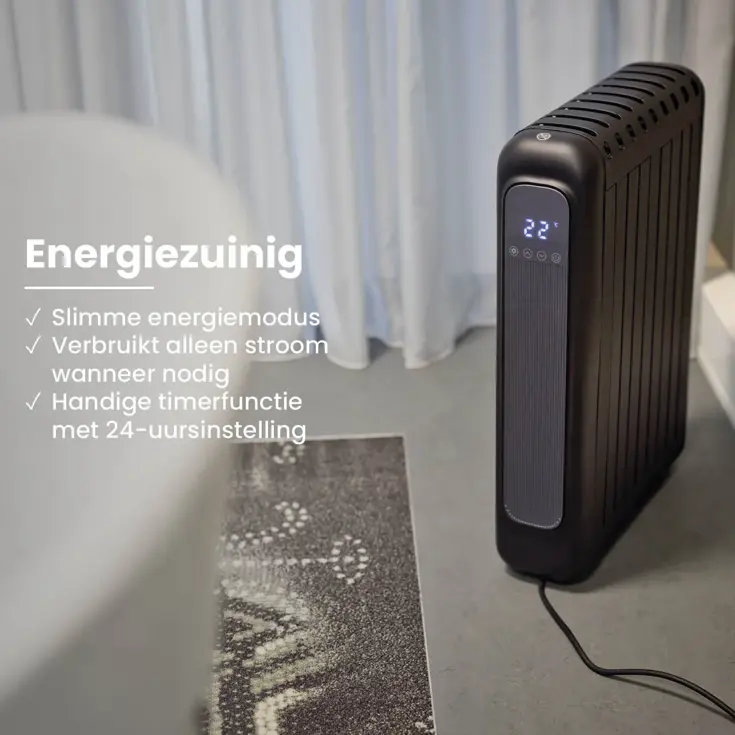 Elektrische Convectorkachel met App