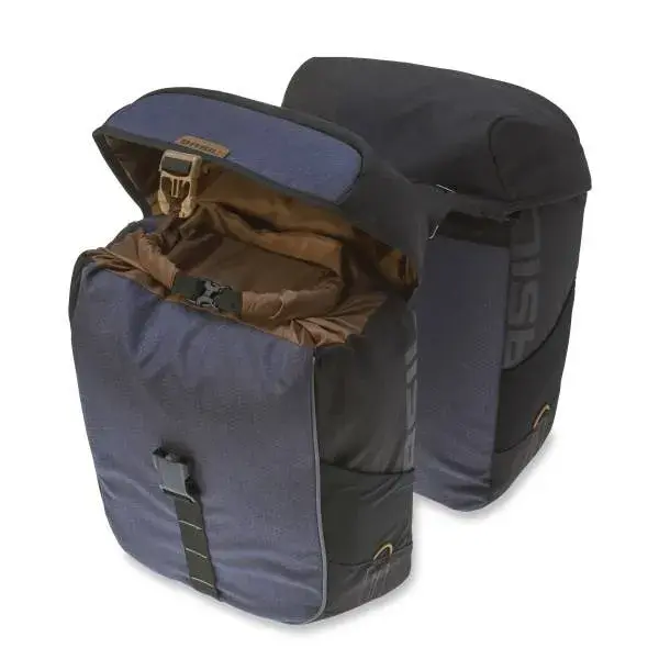 Basil Dubbele fietstas Miles Double Bag 34L