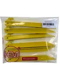Tentharingen - 23 Cm Geel - 6 Stuks -