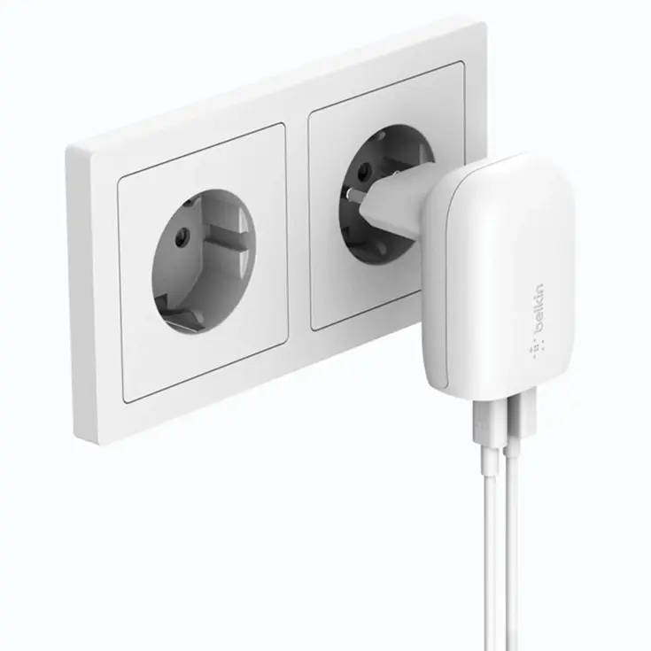 Belkin Dual Wandlader - USB-C & USB-A