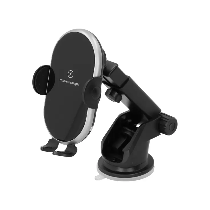 3-in-1 Smartphone Houder met Draadloze Qi Lader