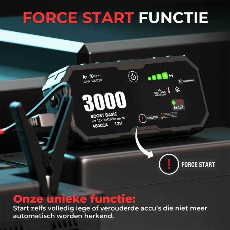 Boost Basic - Jumpstarter & Starthulp - 480CCA