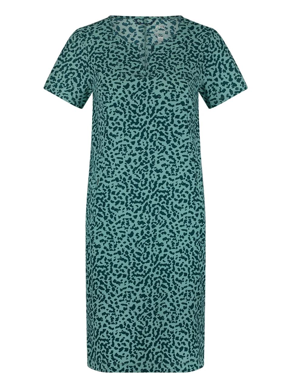 ANWB  Trixie  Traveljurk print dames  Human Nature  Aqua   4XL