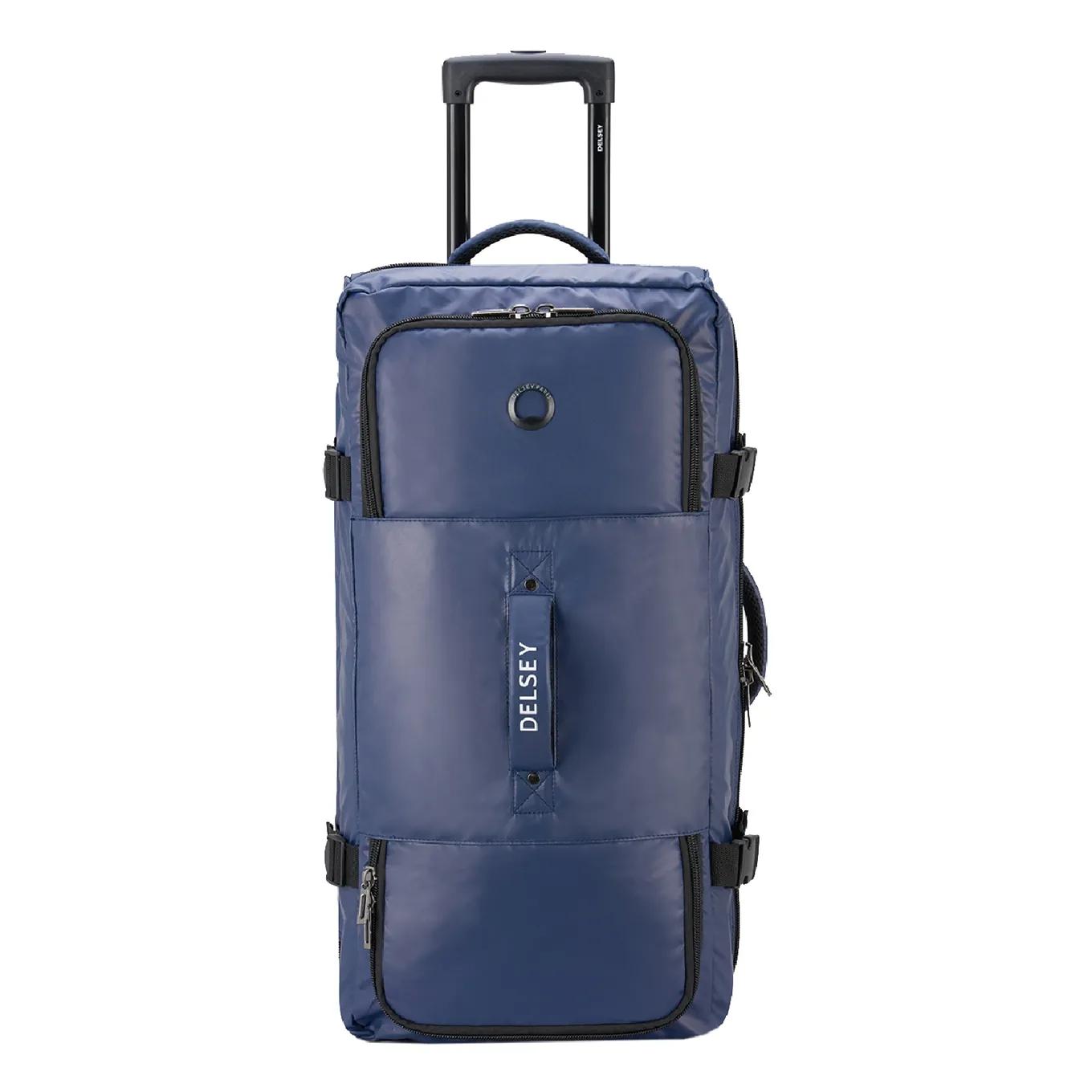 Delsey  2-wheel trolley duffle bag 73 blue  Blauw main product image