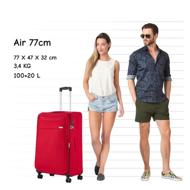 Air Grote zachte koffer 77cm