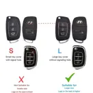 Dutch Shield Sleutelhoesje  Hyundai zwart B3