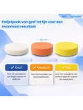 Krasverwijderaar Pro Set - Polijstset - 10 Delig
