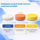 Krasverwijderaar Pro Set - Polijstset - 10 Delig