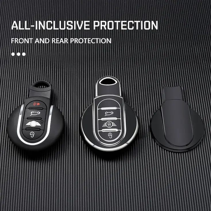 TPU Sleutelhoesje voor Mini zwart C3