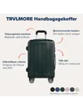 Handbagage Koffer – 45L – Donkergroen