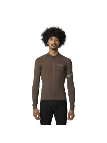 Solid Fietsshirt Lange Mouwen Performance  Heren