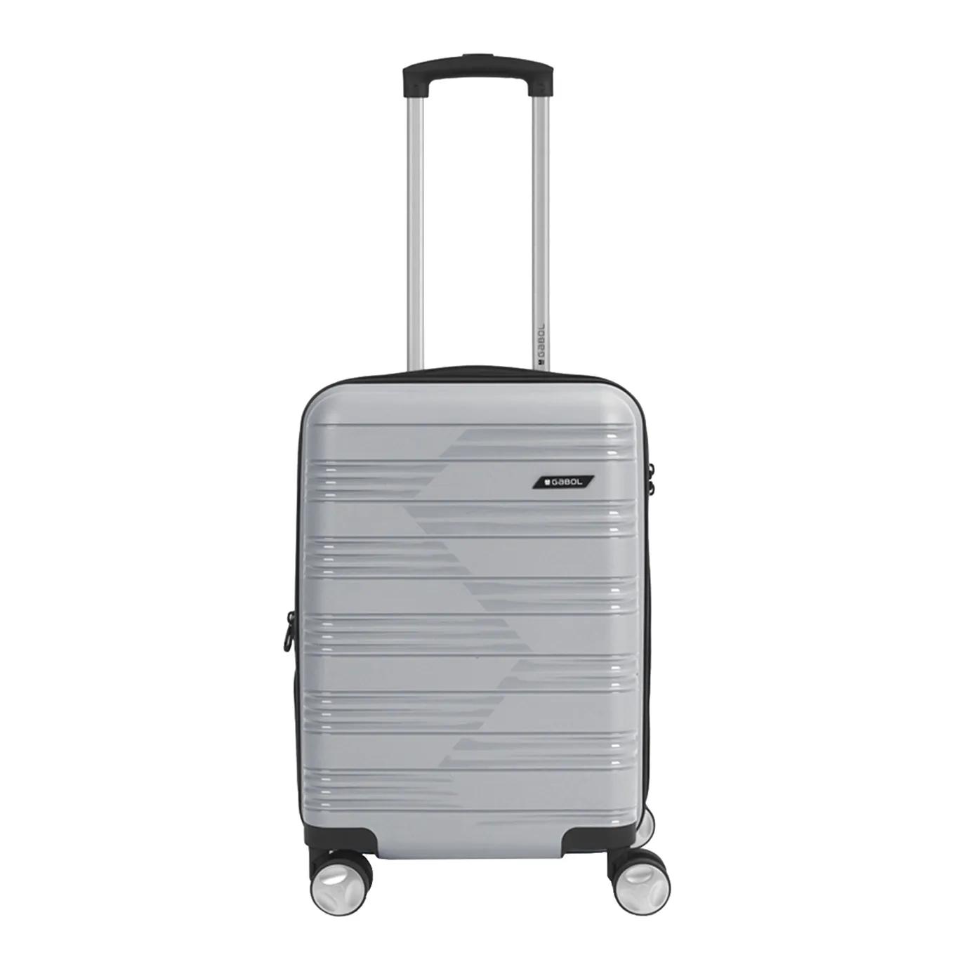 Gabol  Uyiko Cabin Trolley 55/35 silver  Zilver main product image