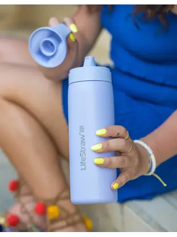 Lifestraw Go - RVS Waterfles 500ml