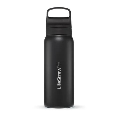 Lifestraw Go - RVS Waterfles 1L - Zwart