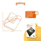 Goliving Elektrische Fleece Deken - 160x120