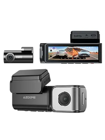 M360 2CH 4K Wifi GPS 64gb dashcam