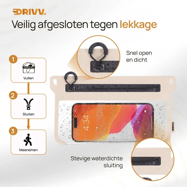 Waterdicht Telefoonhoesje - Heuptas