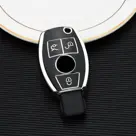 Dutch Shield Sleutelhoesje  Mercedes zwart A3