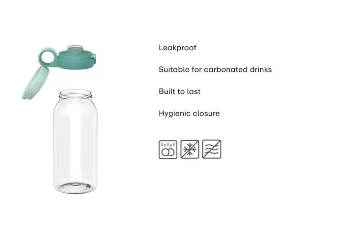 Mepal Campus Drinkfles met flipdop 600 ml